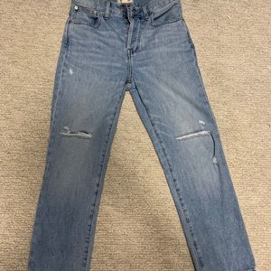 Madewell Perfect Vintage Crop Jeans